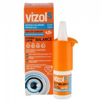 Alternative view of Vizol S Hydro Lipid Balance szemcsepp 10 ml
