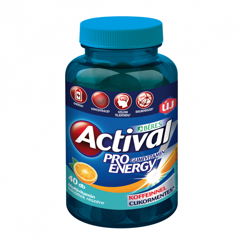 Béres Actival PRO ENERGY gumitabletta 40x