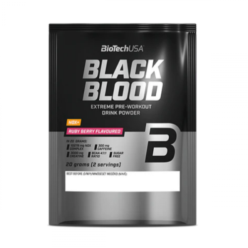 BioTechUSA Black Blood NOX+ 20 g - Ruby Berry