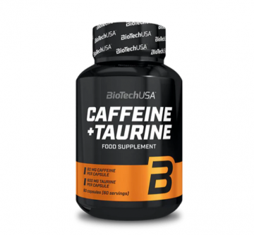 BioTechUSA Caffeine + Taurine 60 kapszula
