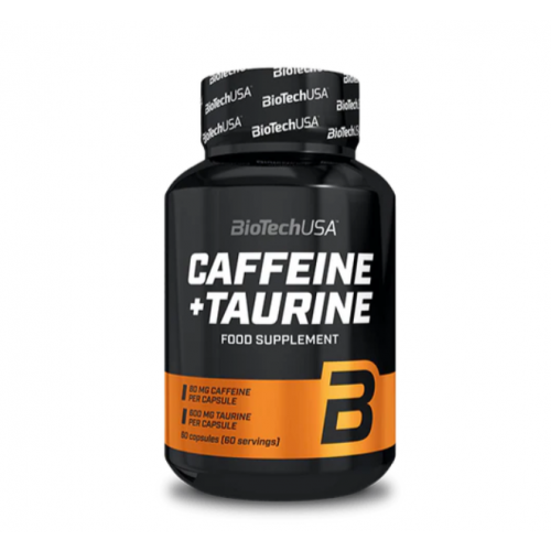 BioTechUSA Caffeine + Taurine 60 kapszula