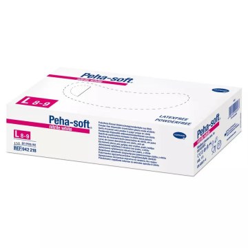 Peha-Soft Kesztyű Vizsgálati Lila Nitril 150X (L) Púdermentes