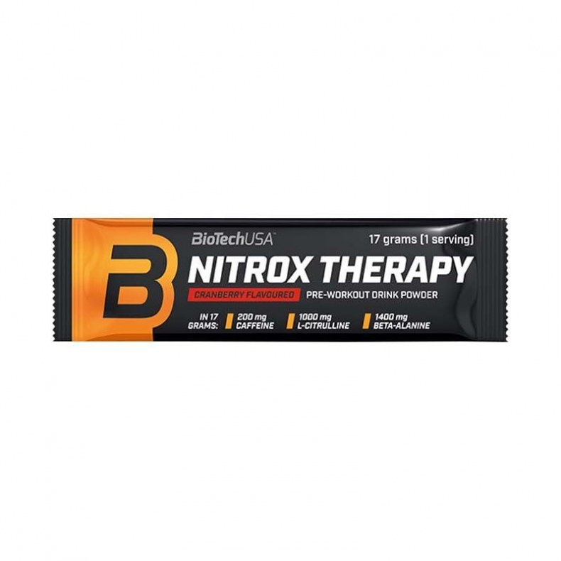 BioTechUSA Nitrox Therapy 17 g - Áfonya