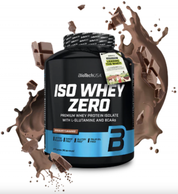 BioTechUSA Iso Whey Zero csokoládé fehérje 2270g