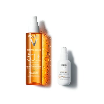 Vichy Capital Soleil Cell Protect láthatatlan olaj SPF50+ 200 ml - Image 3