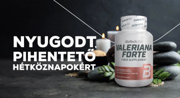 BioTechUSA Valeriana Forte étrendkiegészítő tabletta 60 db