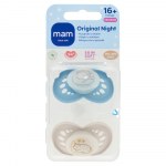 MAM Original Night szilikon cumi 16+ hónap 2 db