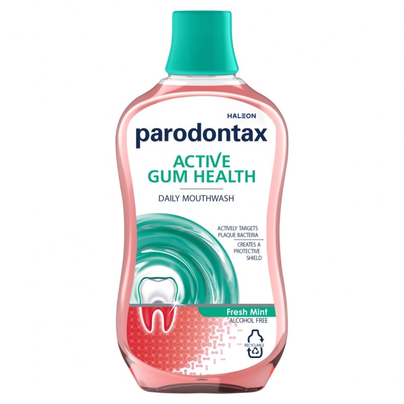Parodontax Active gum health fresh mint szájvíz