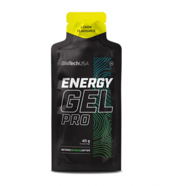 BioTechUSA Energy Gel PRO 40 g citrom