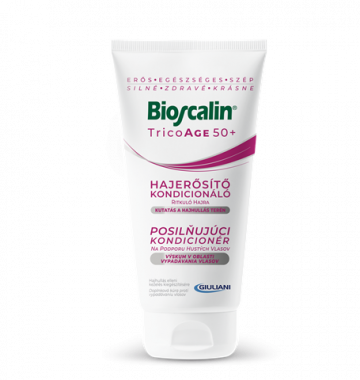 Bioscalin® TricoAGE 50+ Hajerősítő kond. ritkuló hajra 150 ml