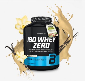 BioTechUSA Iso Whey Zero prémium fehérje - 2270 g