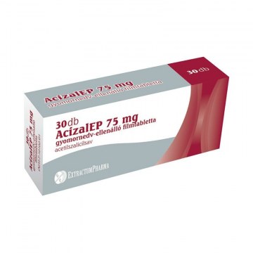 AcizalEP 75mg gyomornedv-ellenálló filmtabletta 30X
