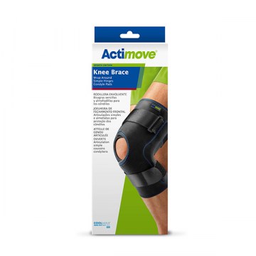 Actimove körbetekerhető, csuklós, párnázott térdrögzítő M-es