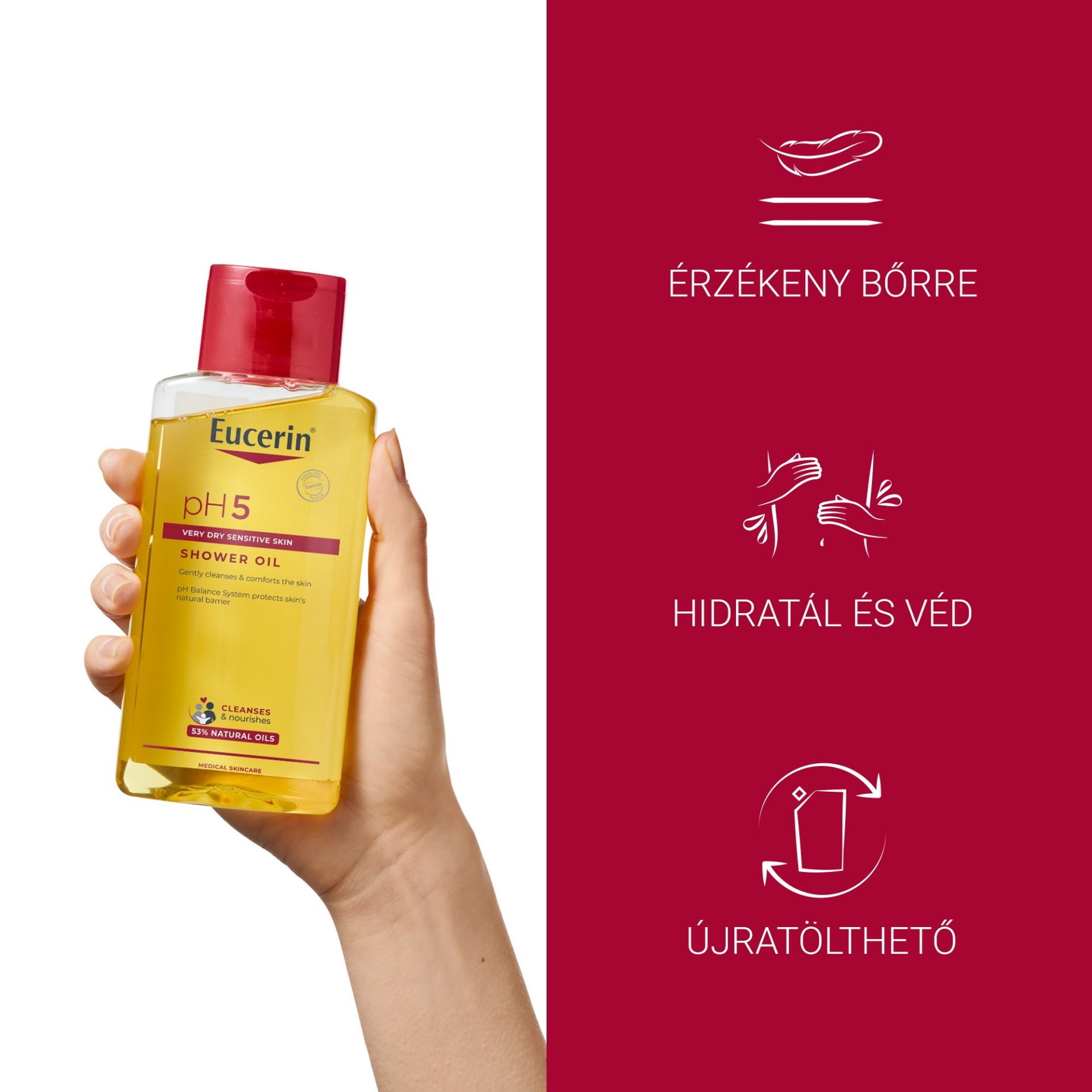 Eucerin pH5 Olajtusfürdő 200 ml - Image 3