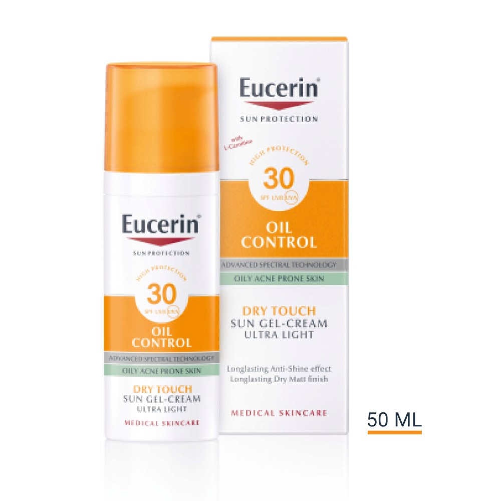 Eucerin Sun Oil Control napozó gél-krém arcra SPF30 50 ml - Image 5