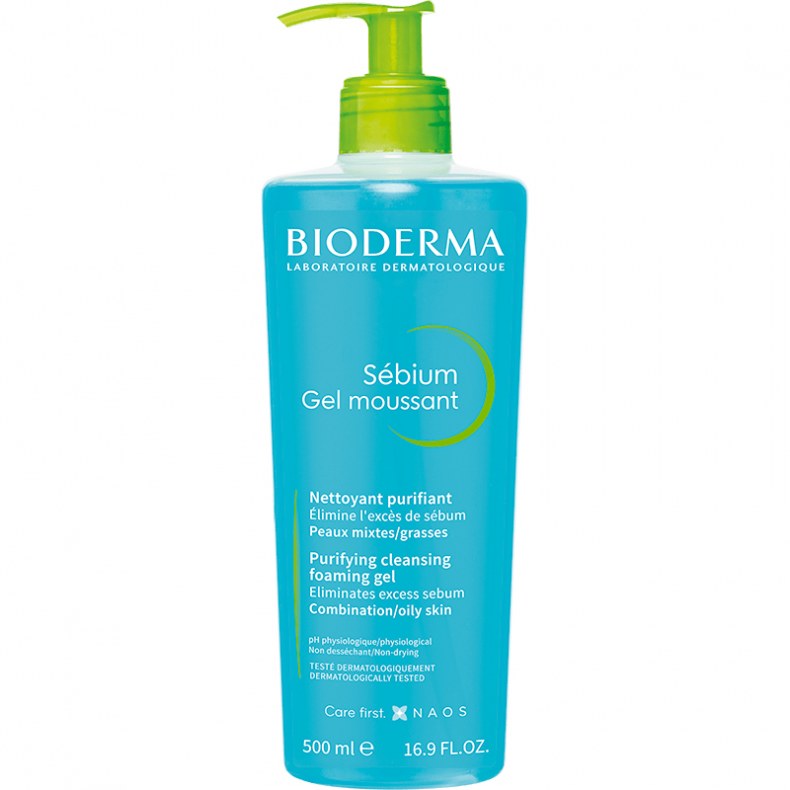 BIODERMA Sébium Moussant habzó gél 500ml