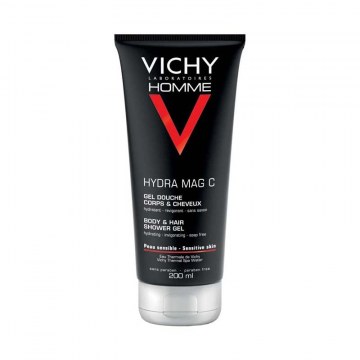 Vichy Homme Hydra-Mag C tusfürdő gél testre és hajra