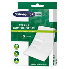 Salvequick Med Sebpárna XL 10x7,5 cm steril 5 db