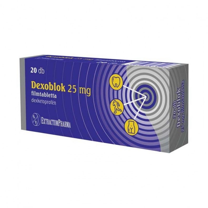 Dexoblok 25mg Filmtabletta 20X