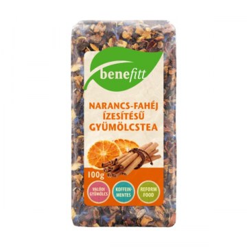 Interherb Benefitt narancs-fahéj gyümölcstea 100g