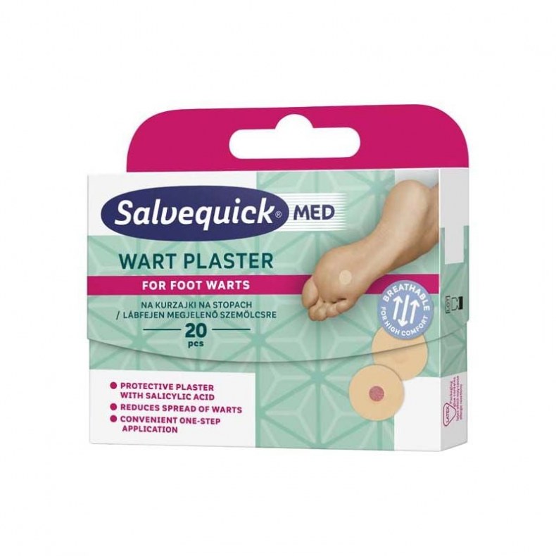 Salvequick med szemölcstapasz 20x