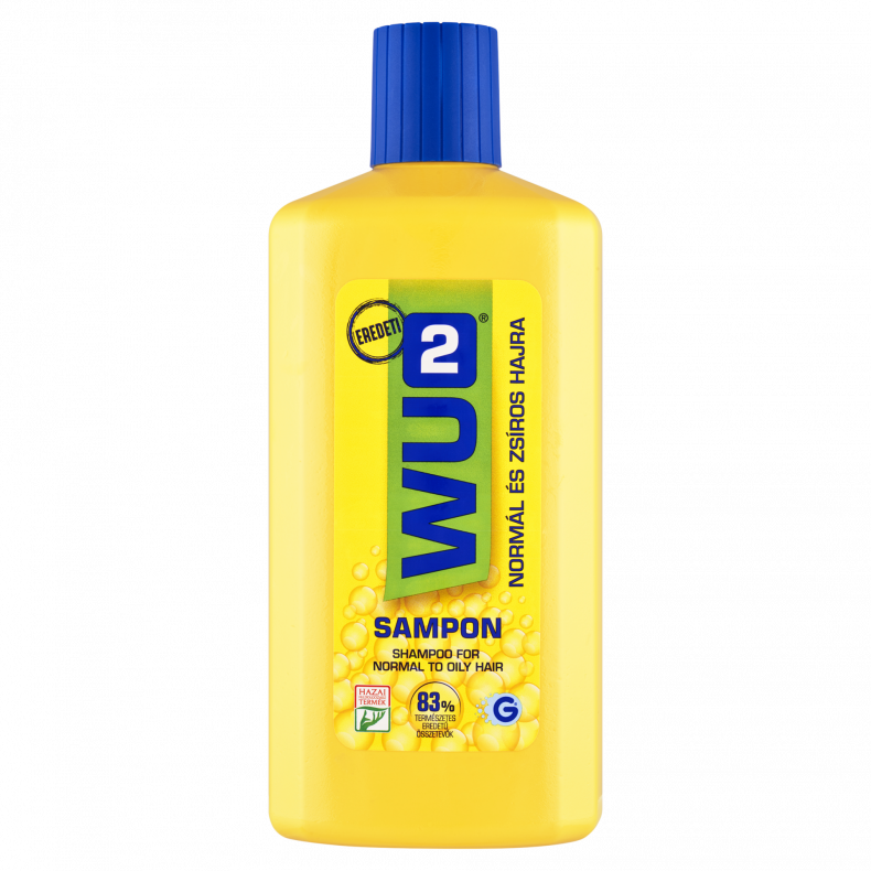 WU2 sampon normál és zsíros hajra 1000 ml
