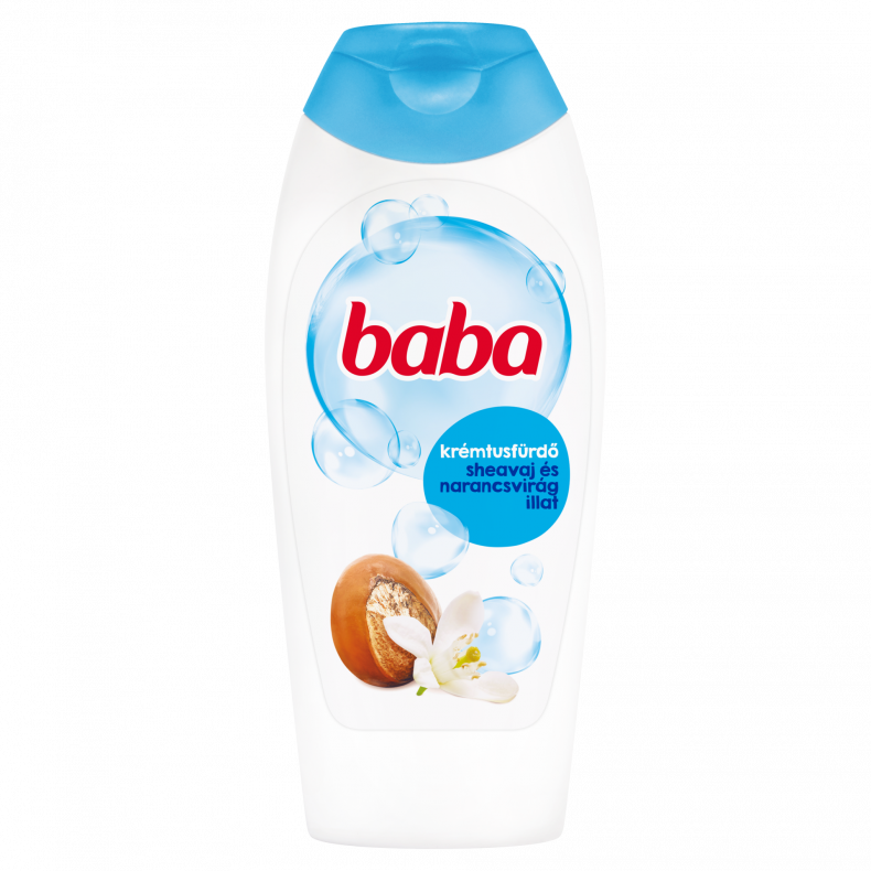 Baba sheavaj és narancsvirág illat krémtusfürdő 400 ml