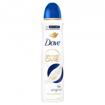 Dove Advanced Care Original női izzadásgátló dezodor 150 ml
