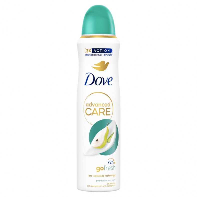 Dove Advanced Care Go Fresh Pear and Aloe Vera női dezodor 150 ml
