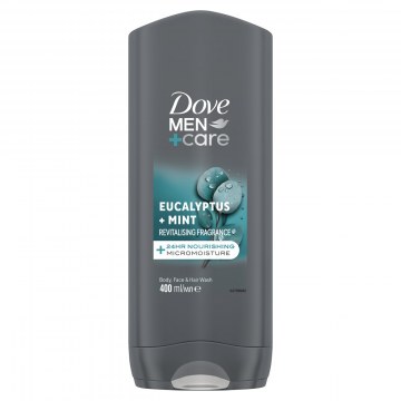 Dove Men+Care Eukaliptusz és mentol férfi tusfürdő 400 ml