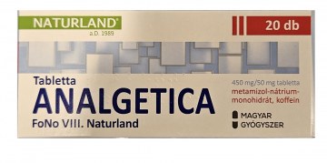 Naturland Analgetica Tabletta Fono VIII 20x