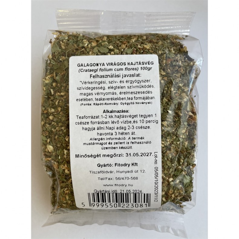 Fitodry Galagonyavirág 100g