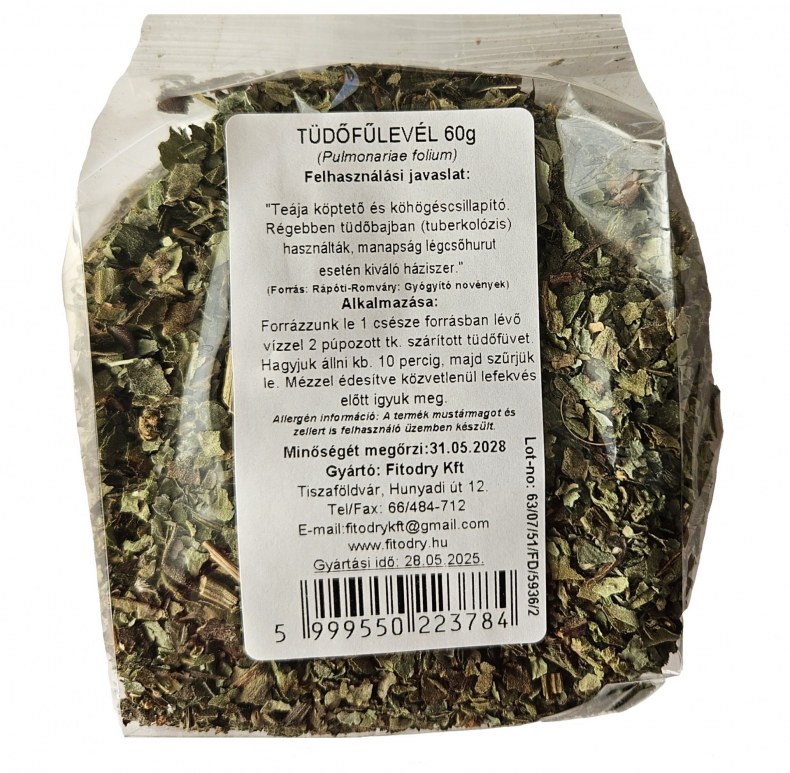 Fitodry Tüdőfűlevél 60g