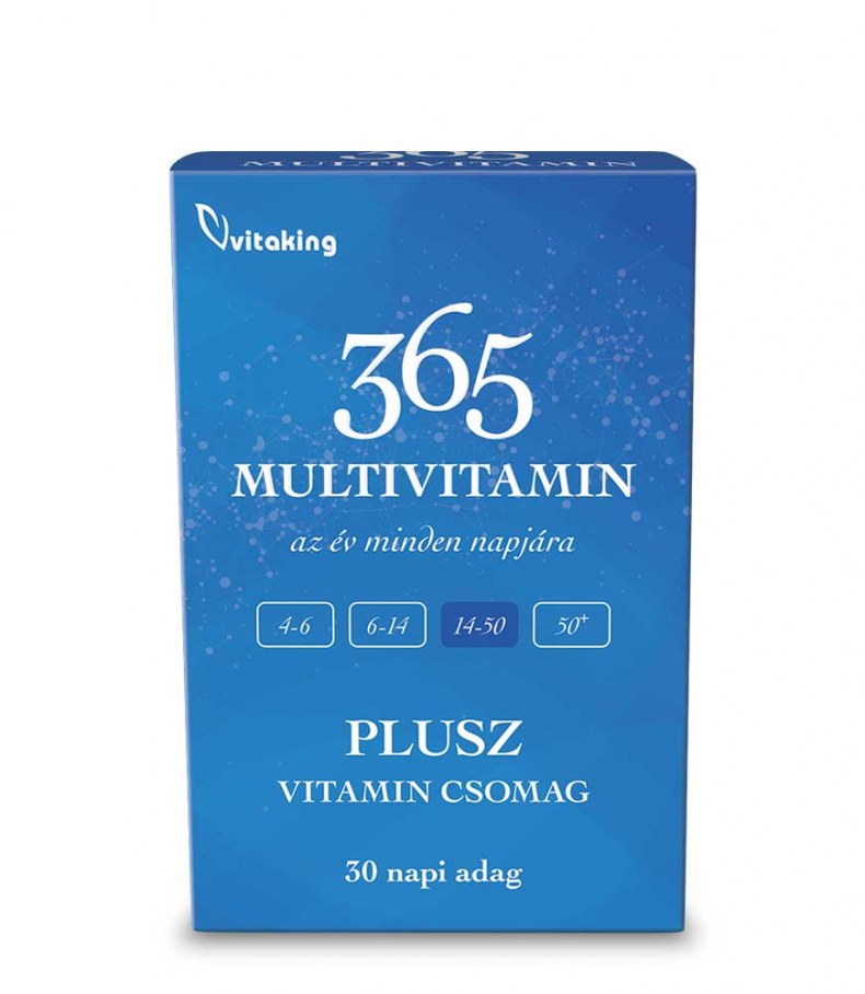 Vitaking 365 Multi Plusz vitamin csomag 30x
