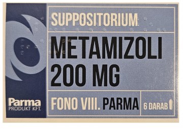 Parma Suppositorium Metamizoli 200mg Fono VIII 6x