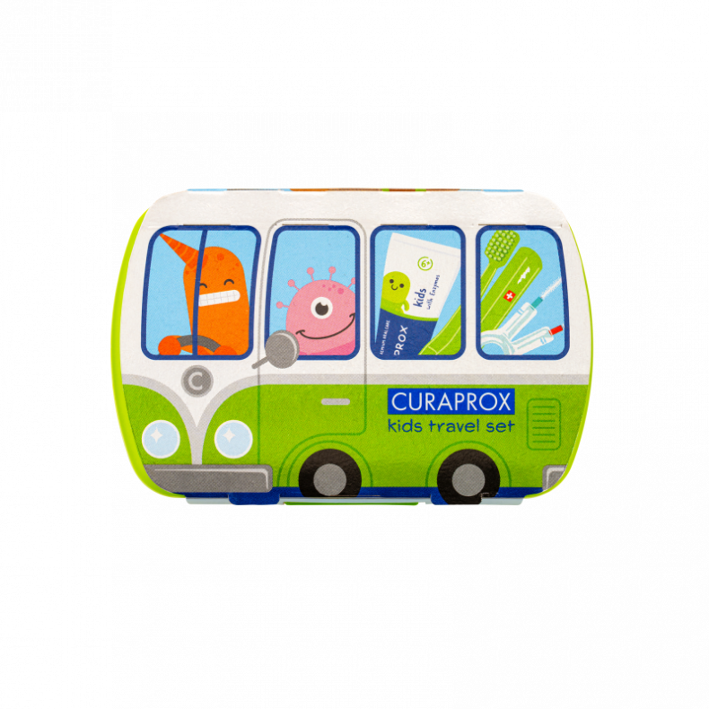 Curaprox Kids Travelset (zöld)