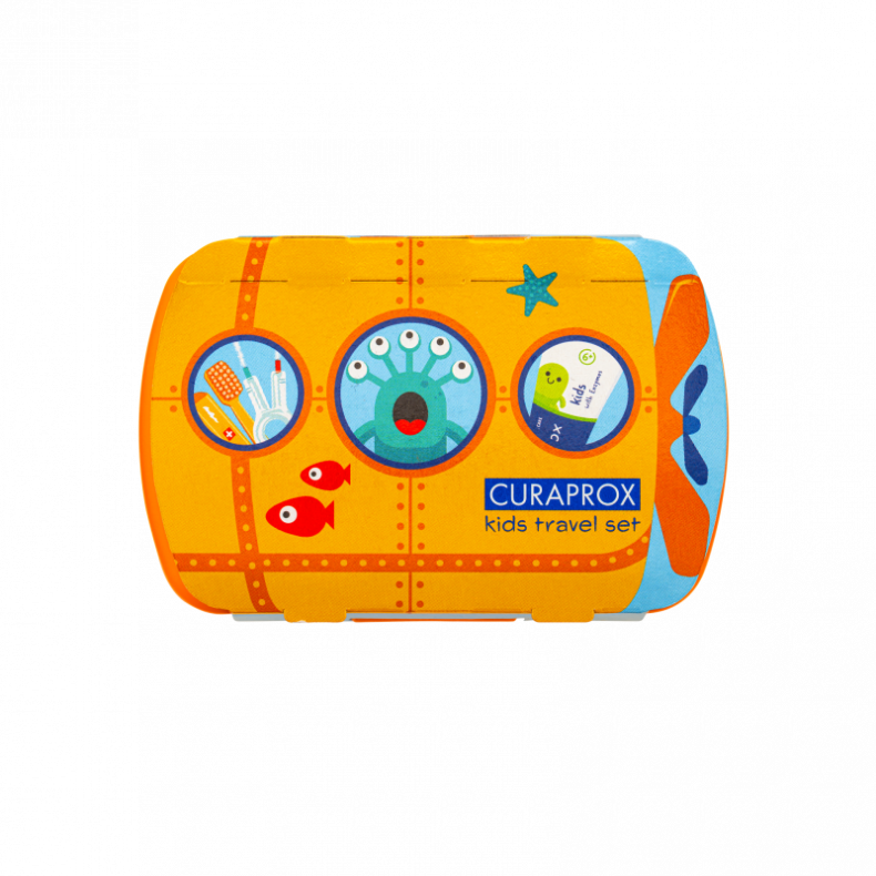 Curaprox Kids Travelset (narancs)