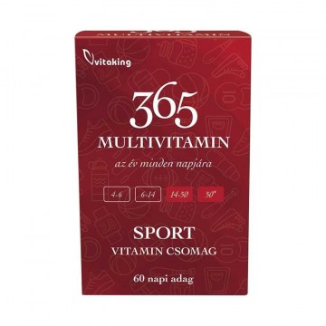 Vitaking 365 Multivitamin Sport csomag 60x