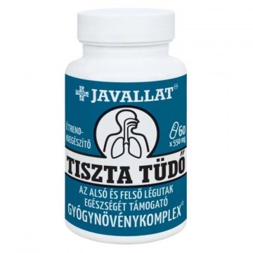 Javallat Tiszta Tüdő Gyógynövény komplex 60db