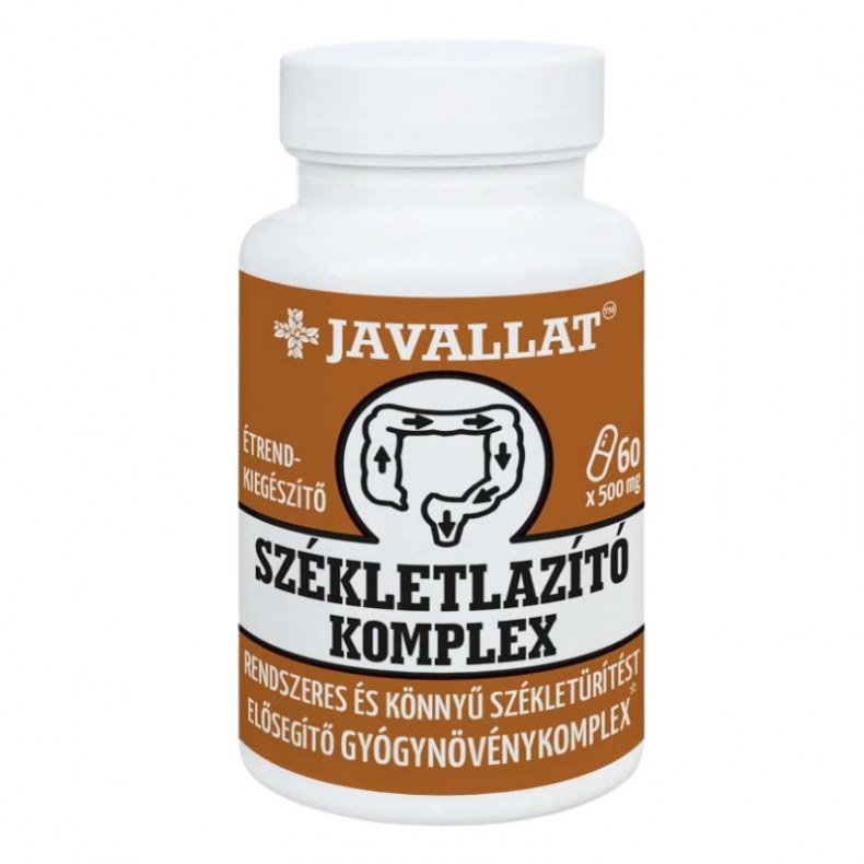 Javallat Székletlazító Gyógynövény Komplex Kapszula 60db