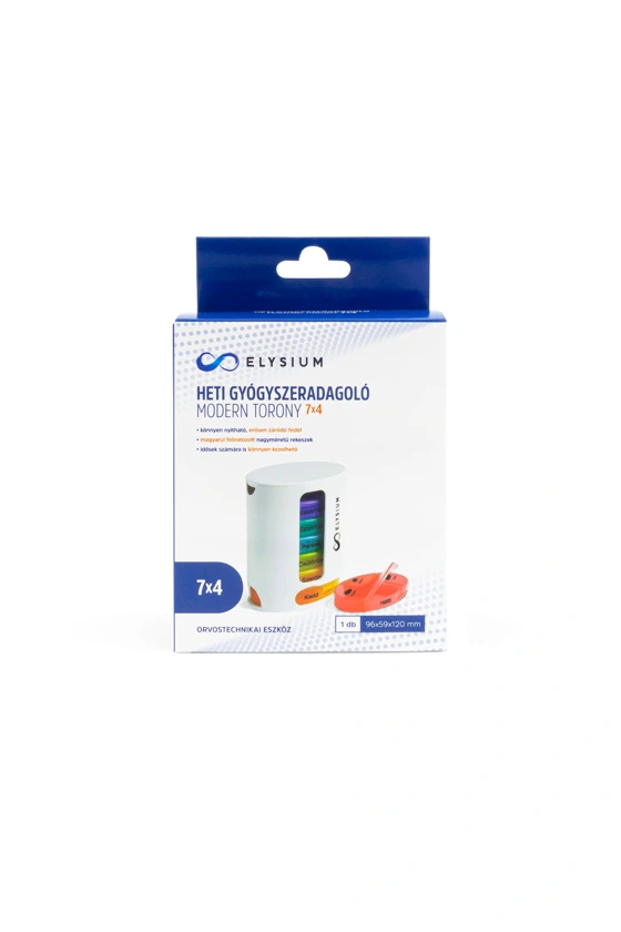 Elysium heti gyógyszeradagoló modern torony 7x4 1 db - Image 2