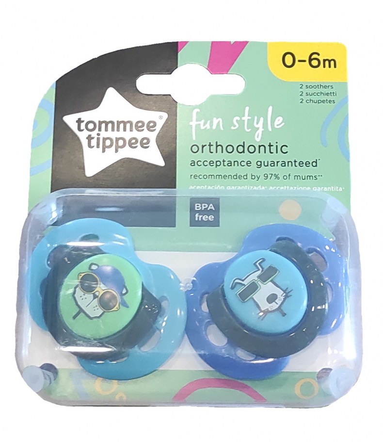 Tommee Tippee Fun Játszócumi 0-6HÓ 2X 43335773