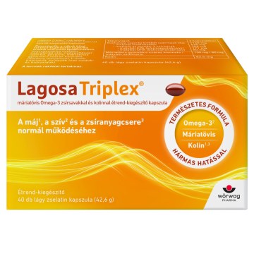 Lagosa Triplex Máriatövis + Omega 3 Kapszula 40x