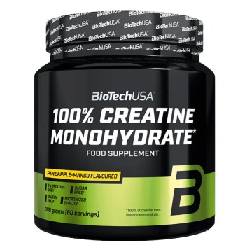 BioTechUsa Creatine Monohydrate 300G Ananász-Mangó