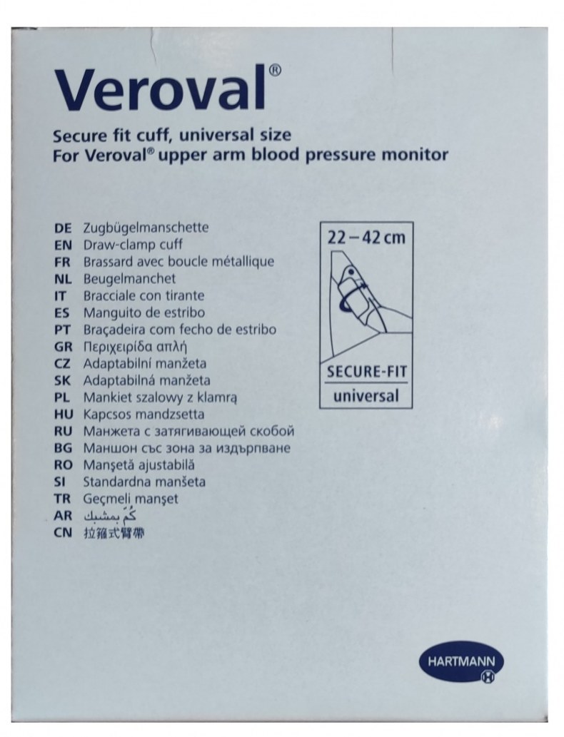Veroval Vérnyomásmérő Mandzsetta Tensoval Normál