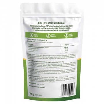 Alternative view of BioCo 100% NATUR Csirkeporc 2. típusú kollagén kondroitin+hialuronsav komplex 100g