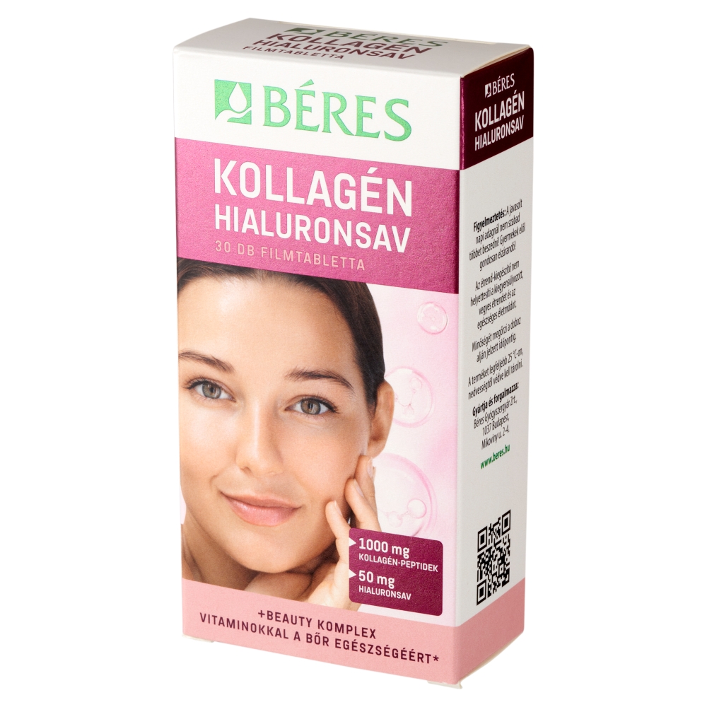 Béres Kollagén Hialuronsav 30X Filmtabletta - Image 2