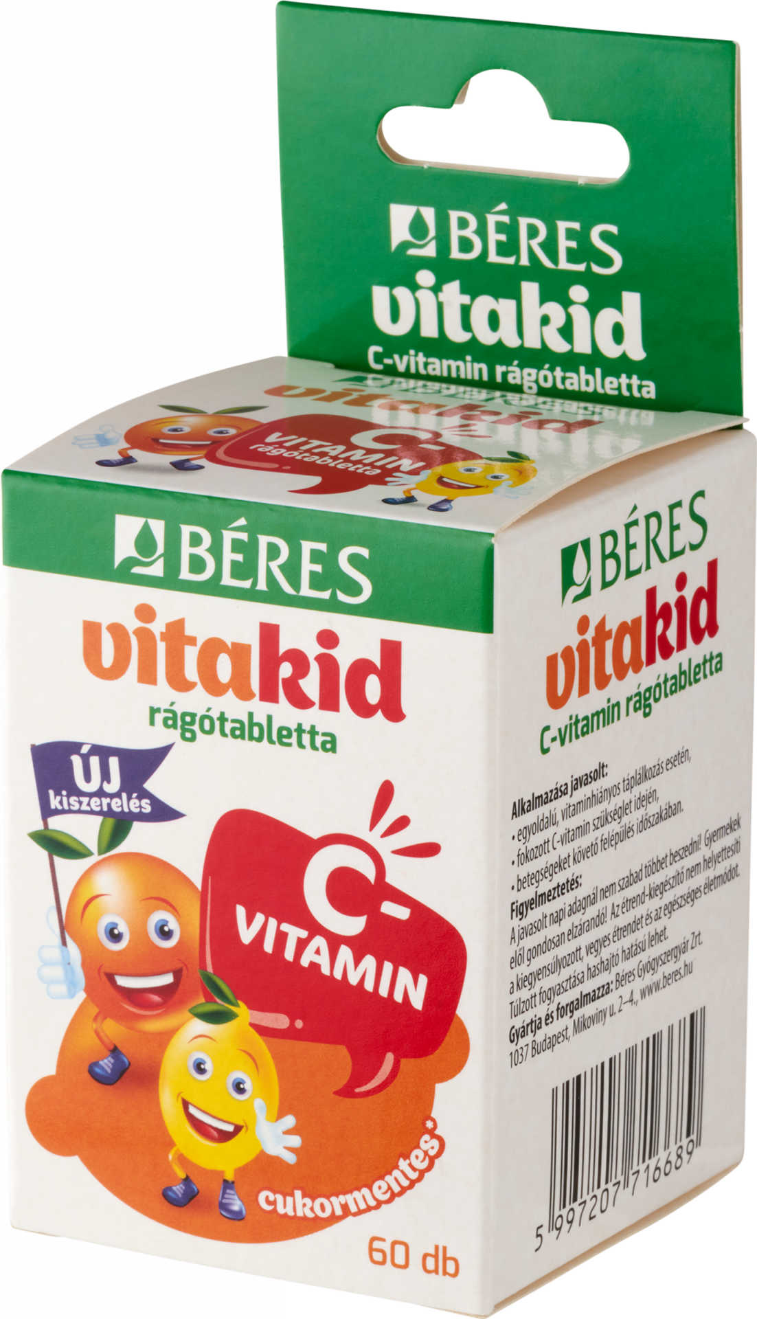 Béres Vitakid C-Vitamin Rágótabletta 60 db - Image 2