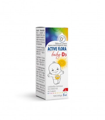 Active Flora Baby Csepp + D3