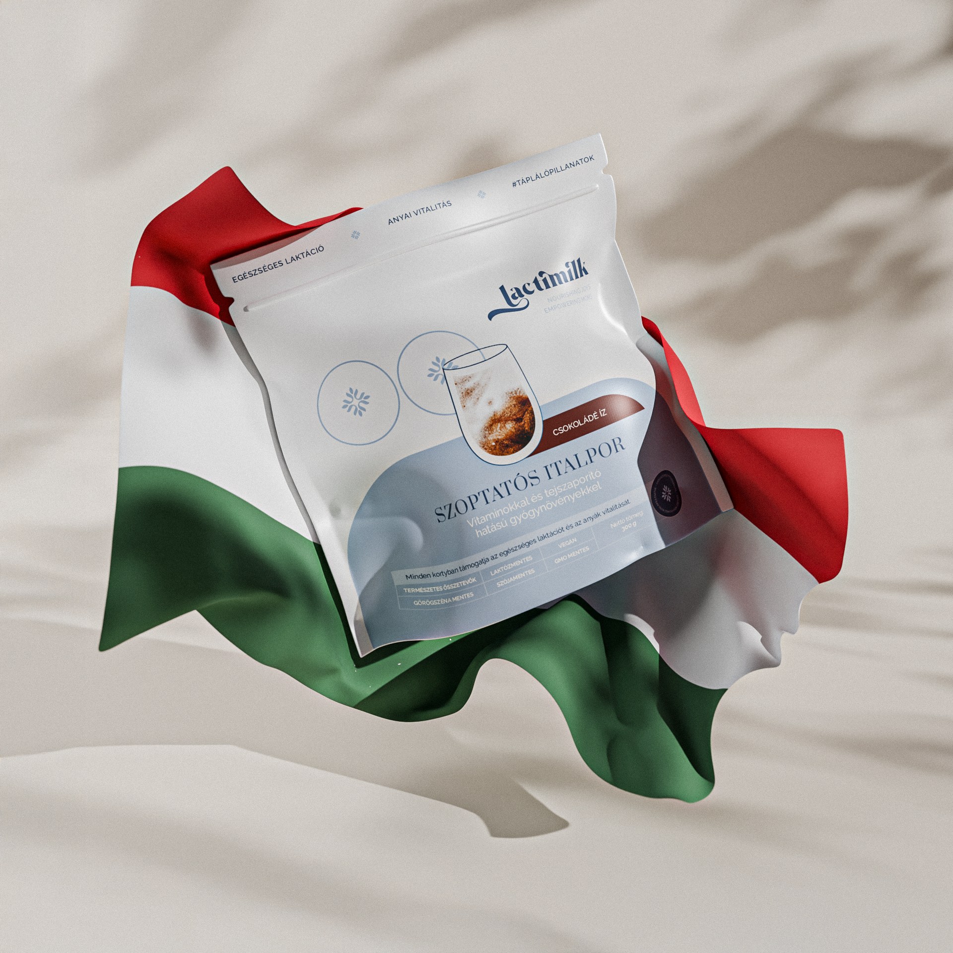 Lactimilk Csokoládés Ízesítésű Szoptatást Támogató Italpor 300 g - Image 3